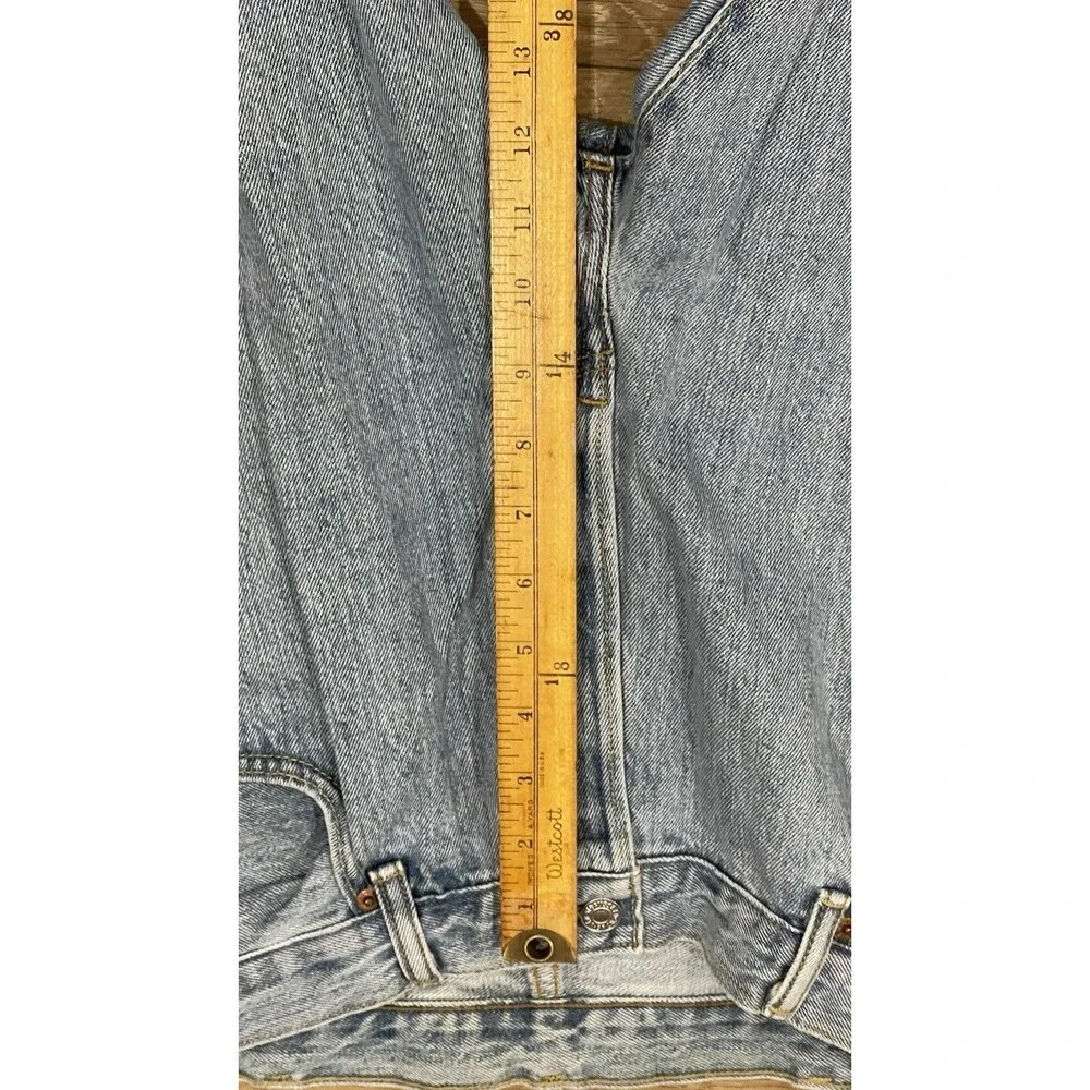 Vintage 80s Levi’s 501xx Button Fly Jeans Straight Leg 38x30 Light Wash Denim